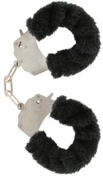 FURRY FUN CUFFS BONDAGE BLACK