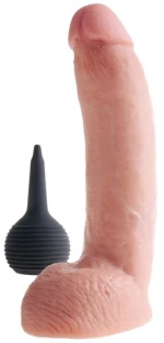 KING COCK REALISTIC PENIS NATURAL EJACULATOR 22.86CM