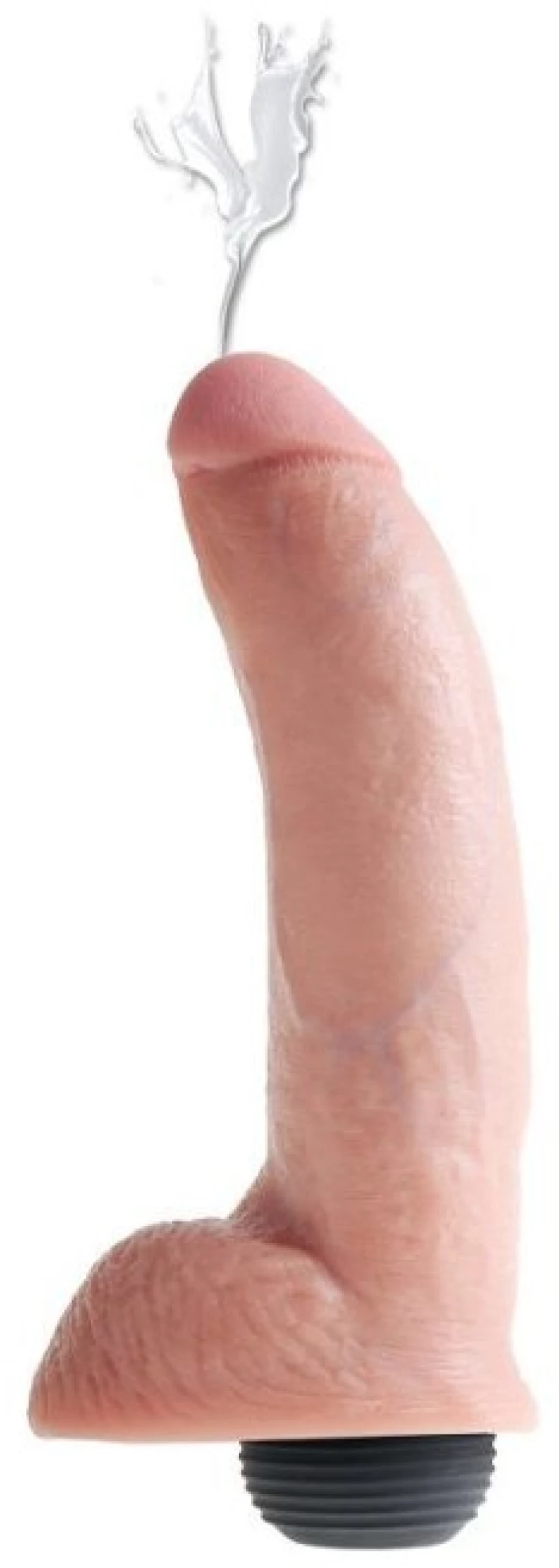 KING COCK REALISTIC PENIS NATURAL EJACULATOR 22.86CM