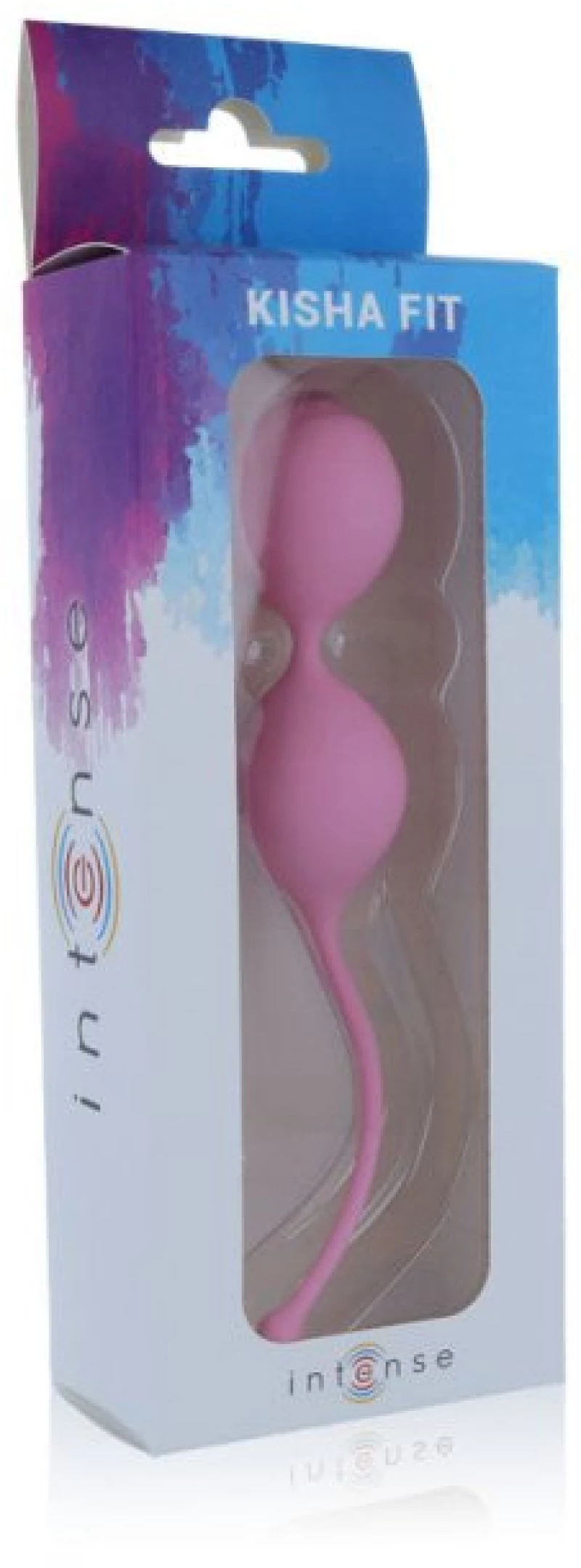 ΚΟΛΠΙΚΕΣ ΜΠΑΛΕΣ INTENSE KISHA FIT SILICONE KEGEL PINK