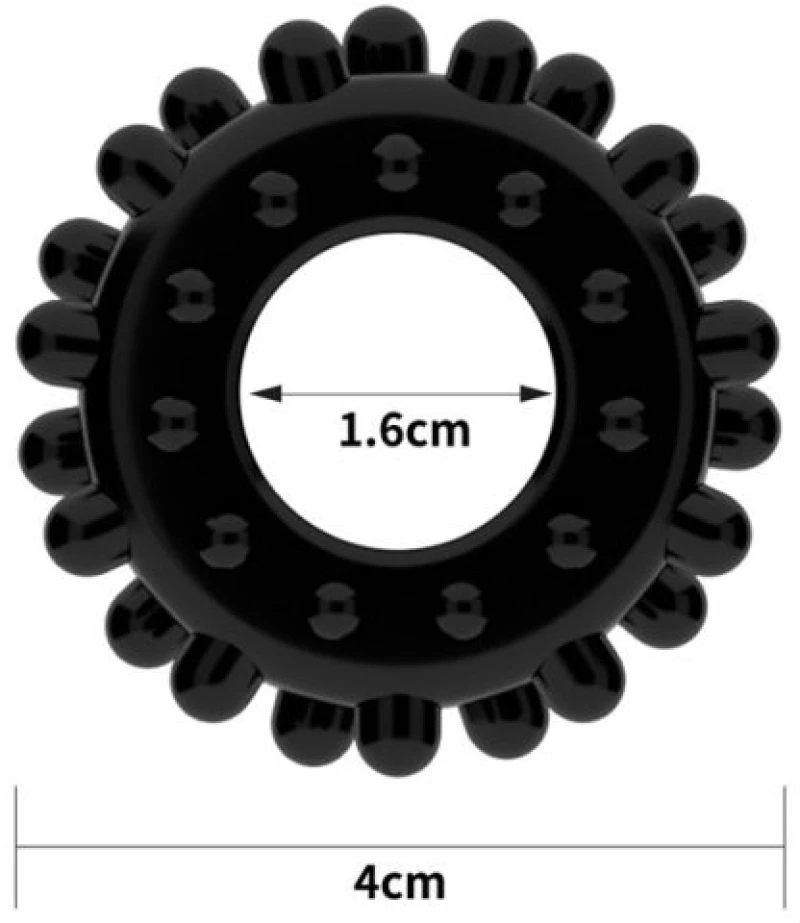 Penis Ring Power Plus Black