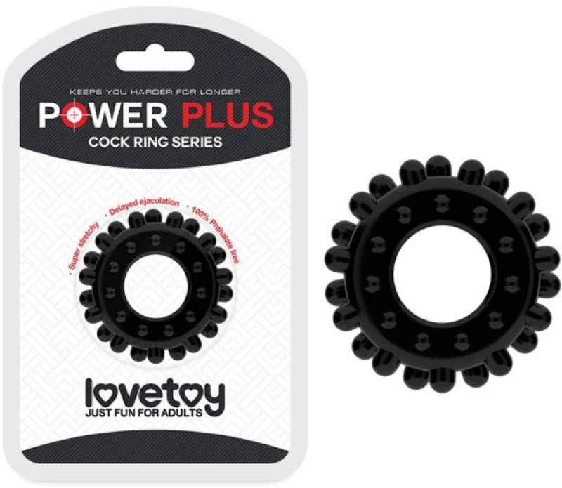 Penis Ring Power Plus Black