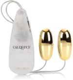 CALEX VIBRATING BULLETS GOLD DUO