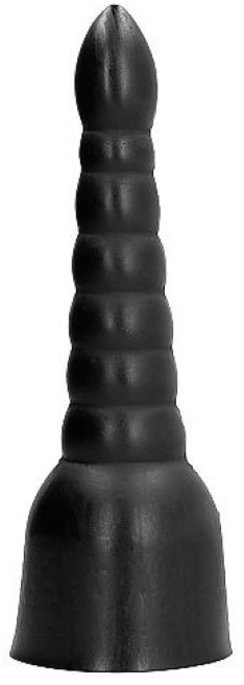 ALL BLACK DILDO 34CM