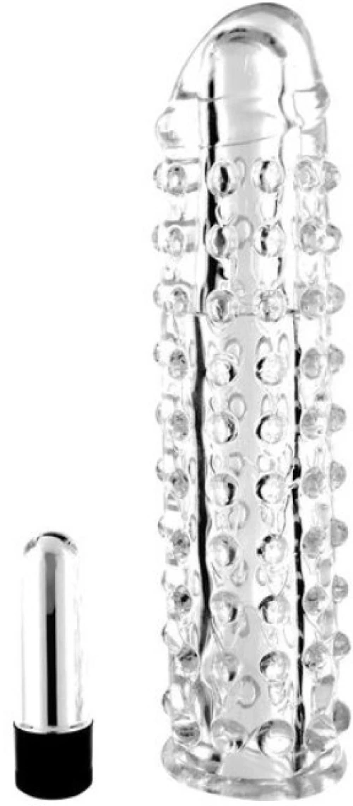 SEVENCREATIONS TRANSPARENT VIBRATION PENIS COVER