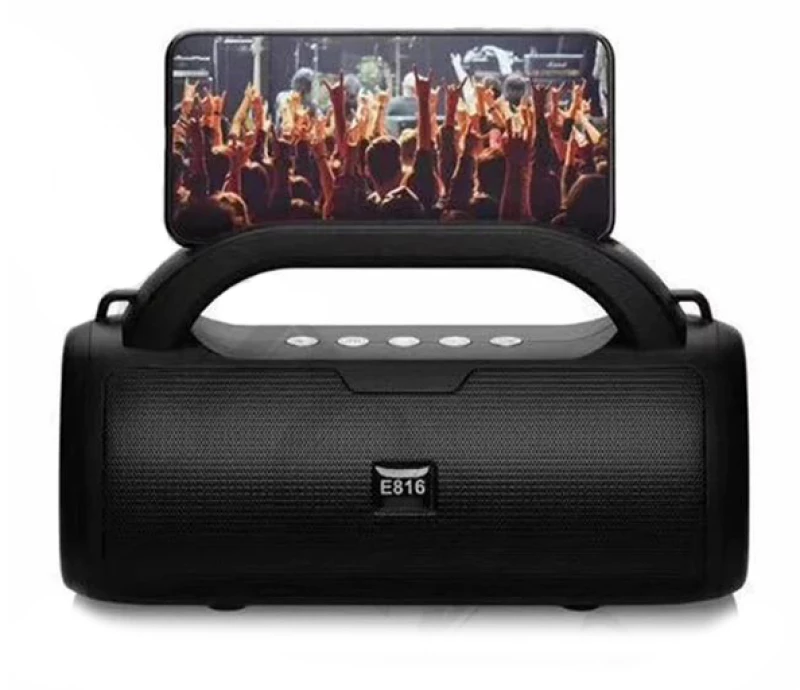 Ασύρματο Ηχείο Bluetooth με Βάση για το Κινητό και Φακό Led E816 OEM