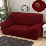 Ελαστικά Καλύμματα για Τριθέσιο Καναπέ 185cm - 230 cm - Elastic Sofa Cover Μπορντώ