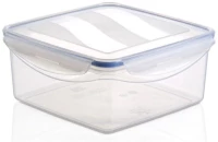 Δοχείο Φαγητού Τετράγωνο Με 4 Ασφάλειες 2500ml Viosarp - 5206753007326