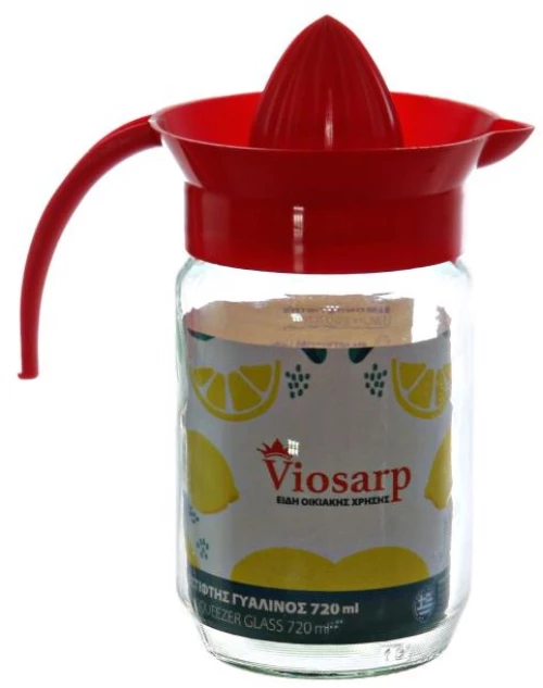 Λεμονοστίφτης Γυάλινος 270ml Viosarp - 5206753037842