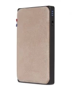 Leather Powerbank 8000 mAh - Rose