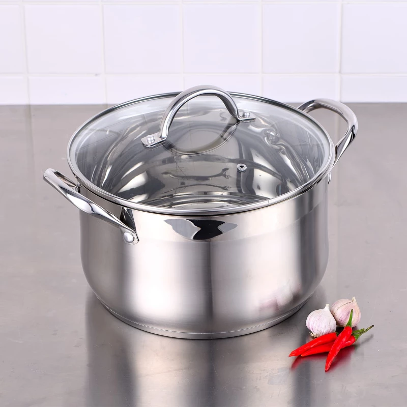 Gourmet Κατσαρόλα Ανοξείδωτη 24×10cm