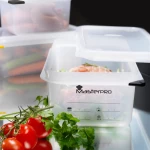 Foodies Πλαστικό Δοχείο Τροφίμων με Καπάκι 600ml