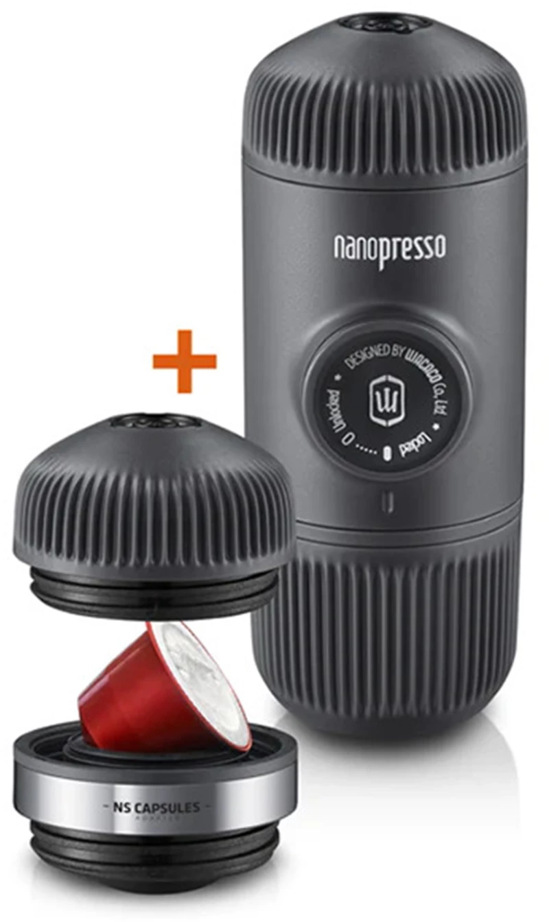 Nanopresso Φορητή Μηχανή Espresso και Nanopresso NS Adaptor