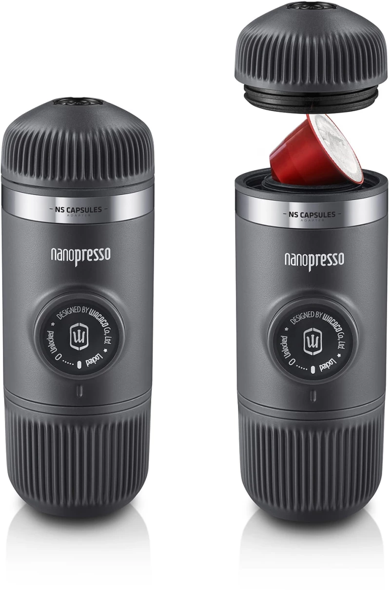 Nanopresso Φορητή Μηχανή Espresso και Nanopresso NS Adaptor