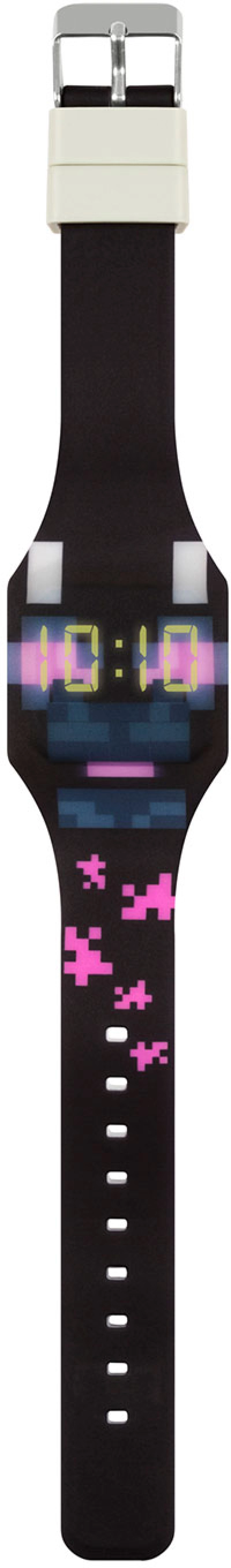 Led Ρολόι Minecraft Black