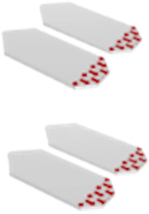 Removable Tape (4 pcs) - White