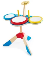 Hape Ξύλινο Σετ Ντραμς