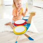 Hape Ξύλινο Σετ Ντραμς