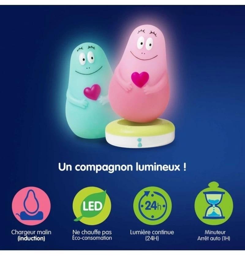 Pabobo Φωτάκι Νυκτός Lumilove Pink