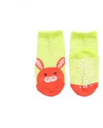 Zoocchini - Grip+Easy Παντελόνι για Μπουσούλιμα & Κάλτσες – Bunny