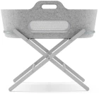 Snuz Καλαθούνα SnuzBaskit Light Grey & Βάση Dove