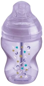 Tommee Tippee Μπιμπερό Πλαστικό Advanced Anti-Colic Purple 260ml 0m+