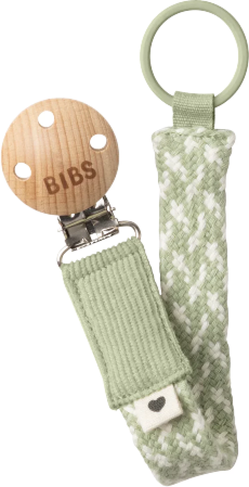 Bibs Κλιπ Πιπίλας Sage-Ivory