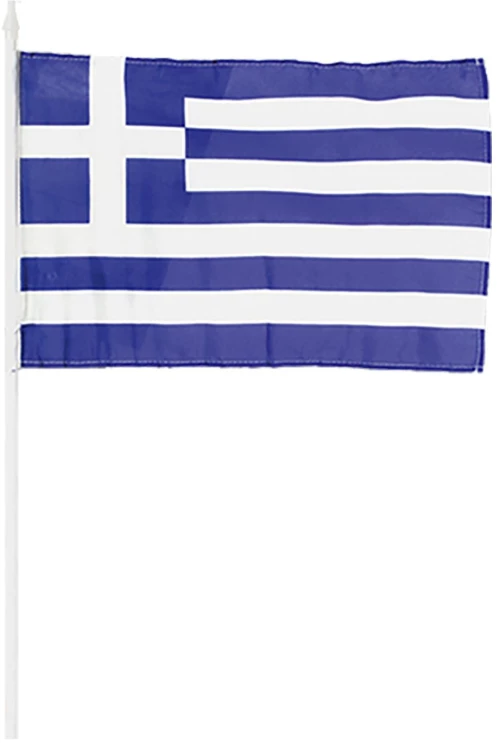 ΣΗΜΑΙΑ ΕΛΛΗΝΙΚΗ ΠΑΝΙΝΗ  ΜΕ ΛΑΒΗ 32x45cm(ΛΑΒΗ=60cm) Homie 11632