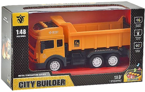 DIE CAST FRICTION ΦΟΡΤΗΓΟ ΜΕ ΦΩΣ + ΗΧΟ 27x15x10cm ToyMarkt 902241