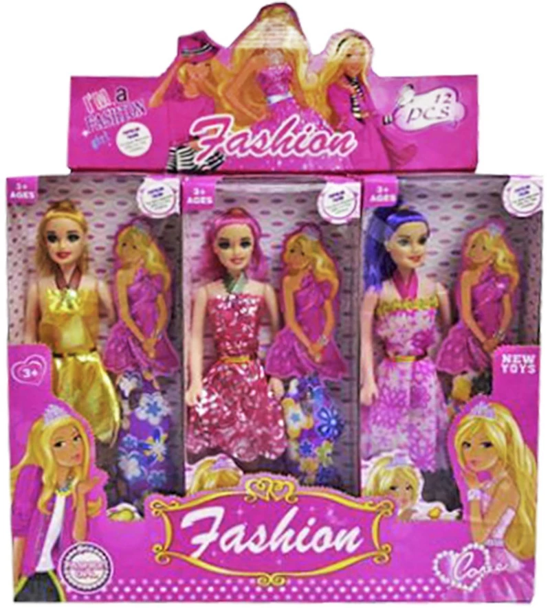 ΚΟΥΚΛΑ FASHION ΣΕ ΚΟΥΤΙ 10x30cm ToyMarkt 922022