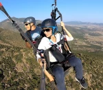 3 διαδοχικές 20΄πτήσεις παραπέντε για 3 άτομα με εκπαιδευτή!