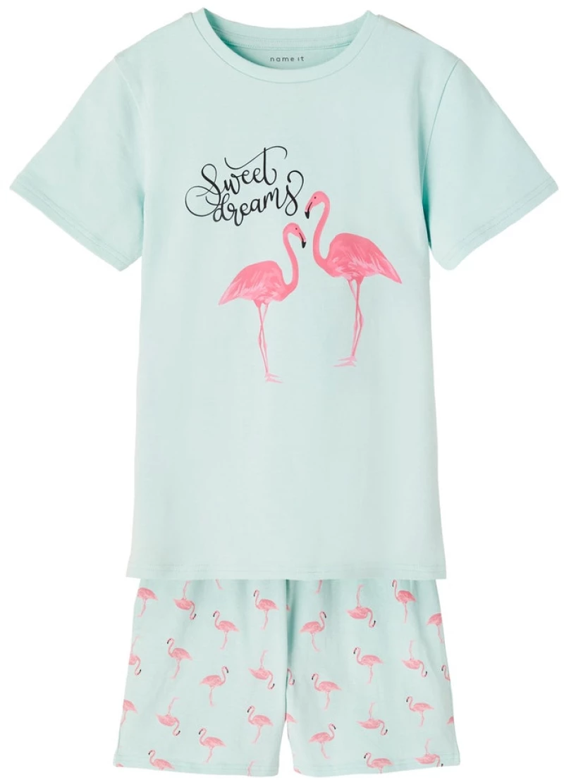 Πυτζάμα "Flamingo" μέντα (Μέντα )