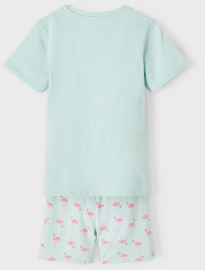 Πυτζάμα "Flamingo" μέντα (Μέντα )