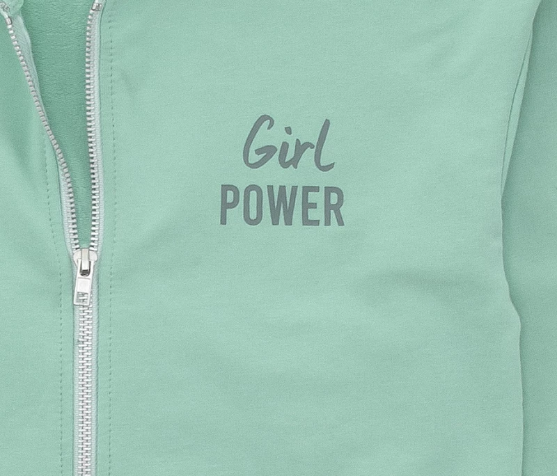 Ζακέτα "Girl power" μέντα (Μέντα )