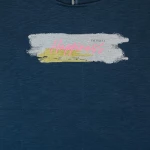 Μπλούζα "Hapiness" μπλε (Μπλε)