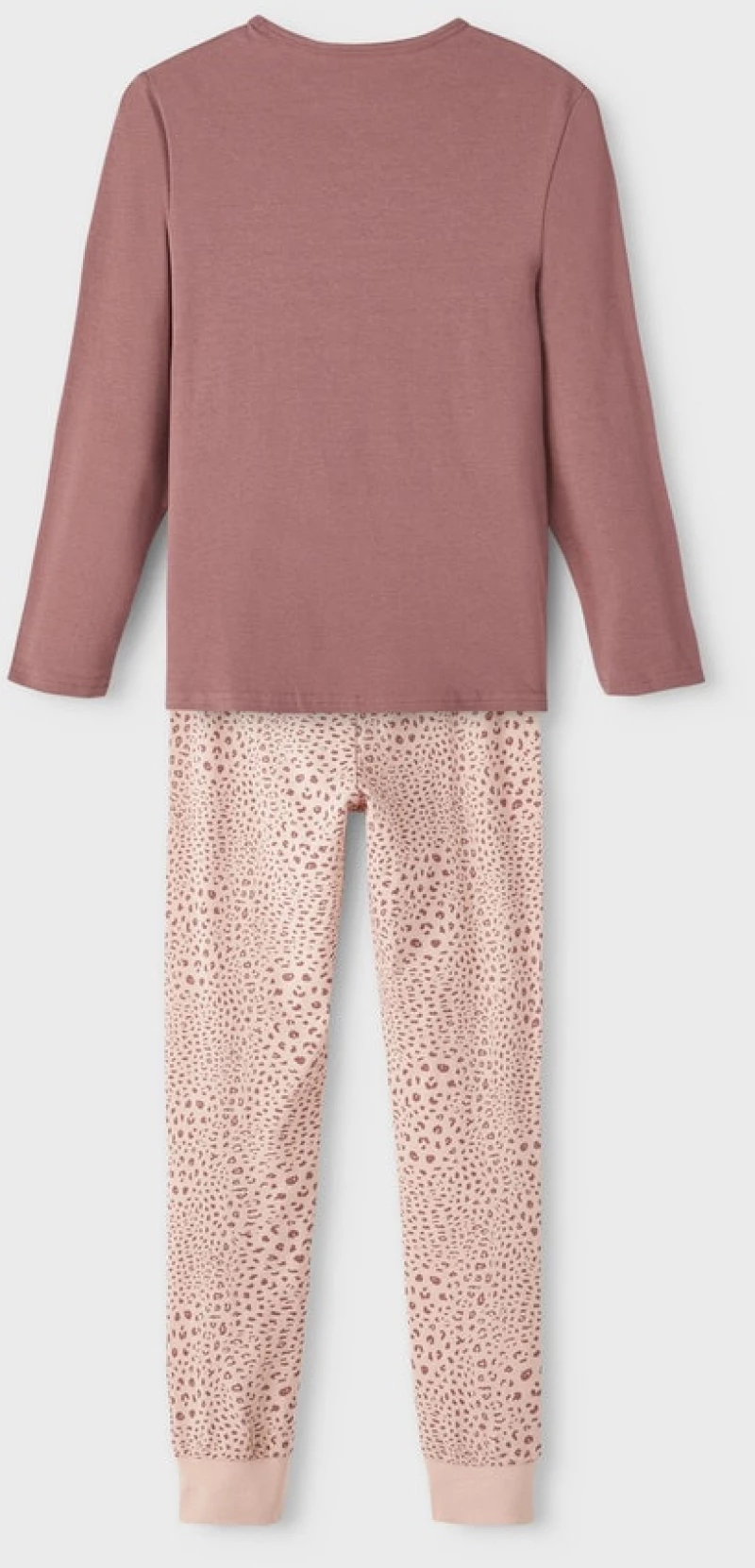 Πυτζάμα "Animal print" σάπιο μήλο Οργανικό βαμβάκι (Σαπιο Μήλο)