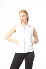 Ζακέτα "Streetwear" λευκή (Λευκό)