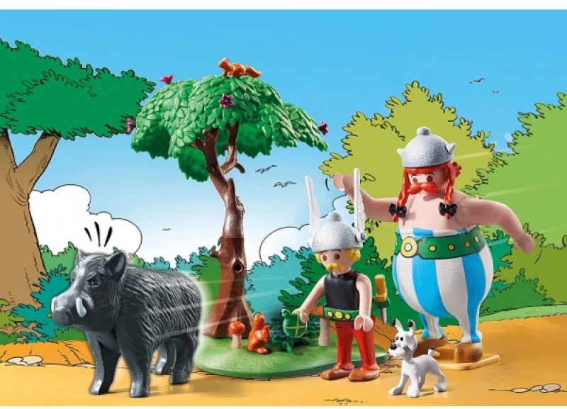 Asterix: Κυνήγι Αγριογούρουνου 71160 Playmobil
