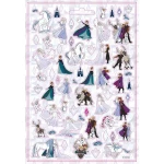 Αυτοκόλλητα 300Τεμ Μπλοκ 14,5x21,5Εκ Frozen 2