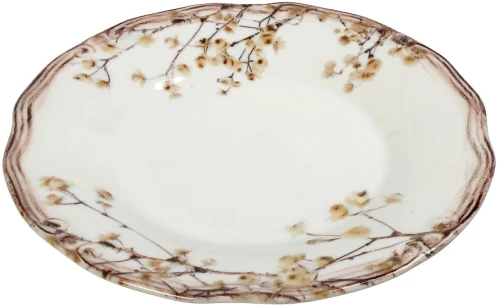 Πιατέλα Στρογγυλή Almond 33Εκ Espiel