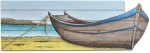 Πίνακας Ξύλινος "Βάρκα" ( 3D ) 50x150εκ