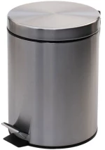 Χαρτοδοχείο πεντάλ 5lt ινοξ ματ classic       20x20x26εκ
