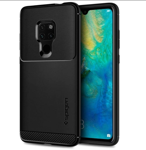 SPIGEN Rugged Armor Black (Θήκη για Huawei Mate 20)