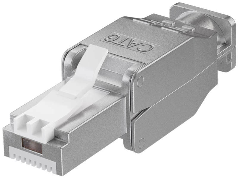GOOBAY βύσμα RJ45 CAT 6 STP 38293  tool-free  ασημί