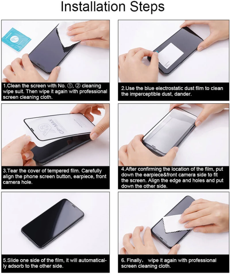 NILLKIN tempered glass 2.5D CP+PRO για Xiaomi Redmi Note 12 Pro/Pro+ 5G