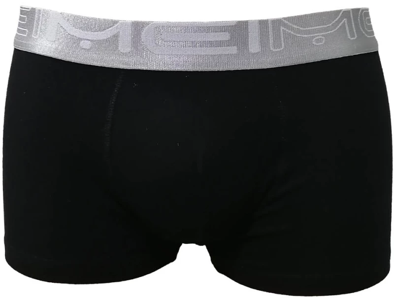 ΑΝΔΡΙΚΟ ΒΑΜΒΑΚΕΡΟ BOXER MEI 170-02 - ΜΑΥΡΟ ΜΕ ΑΣΗΜΙ ΛΑΣΤΙΧΟ