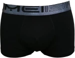 ΑΝΔΡΙΚΟ ΒΑΜΒΑΚΕΡΟ BOXER MEI 170-15 - ΜΑΥΡΟ ΜΕ ΓΡΑΝΙΤΗ ΛΑΣΤΙΧΟ
