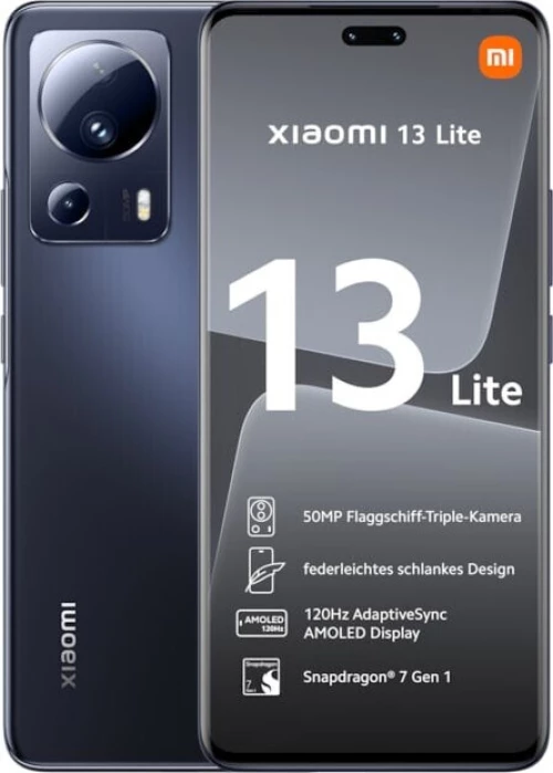 Xiaomi 13 Lite 5G (8GB/256GB) Black