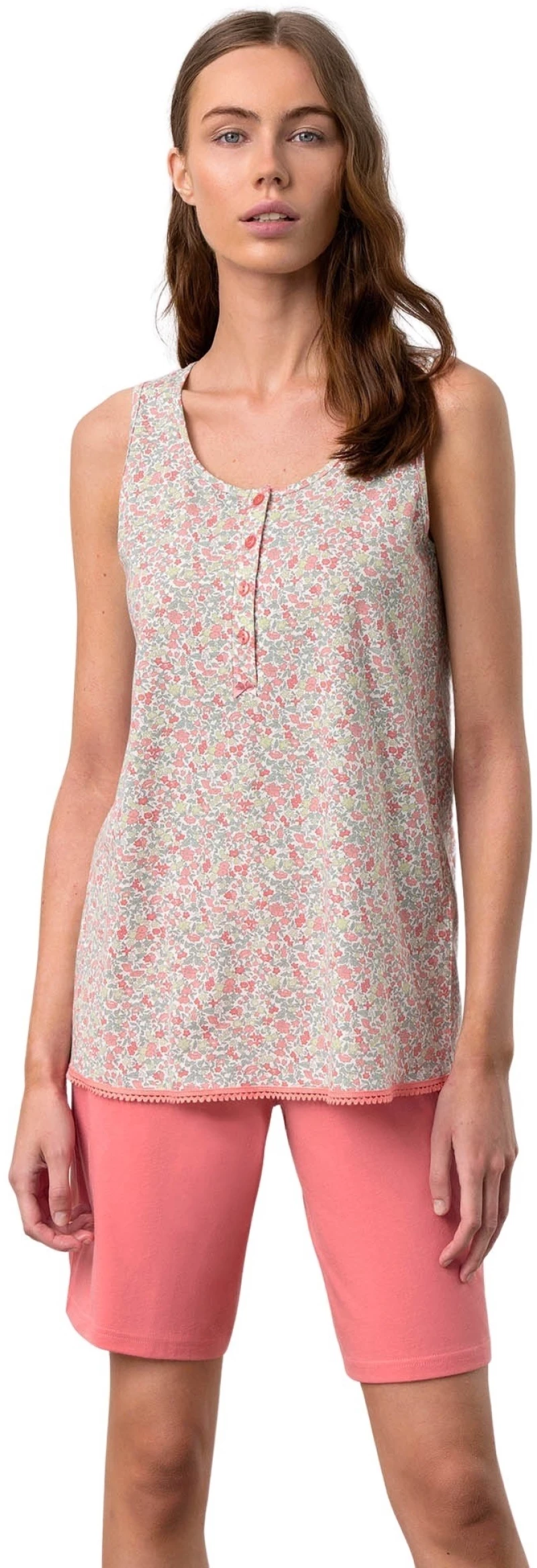 Πυζάμα γυναικών Vamp 18228-636 floral 5210125218210