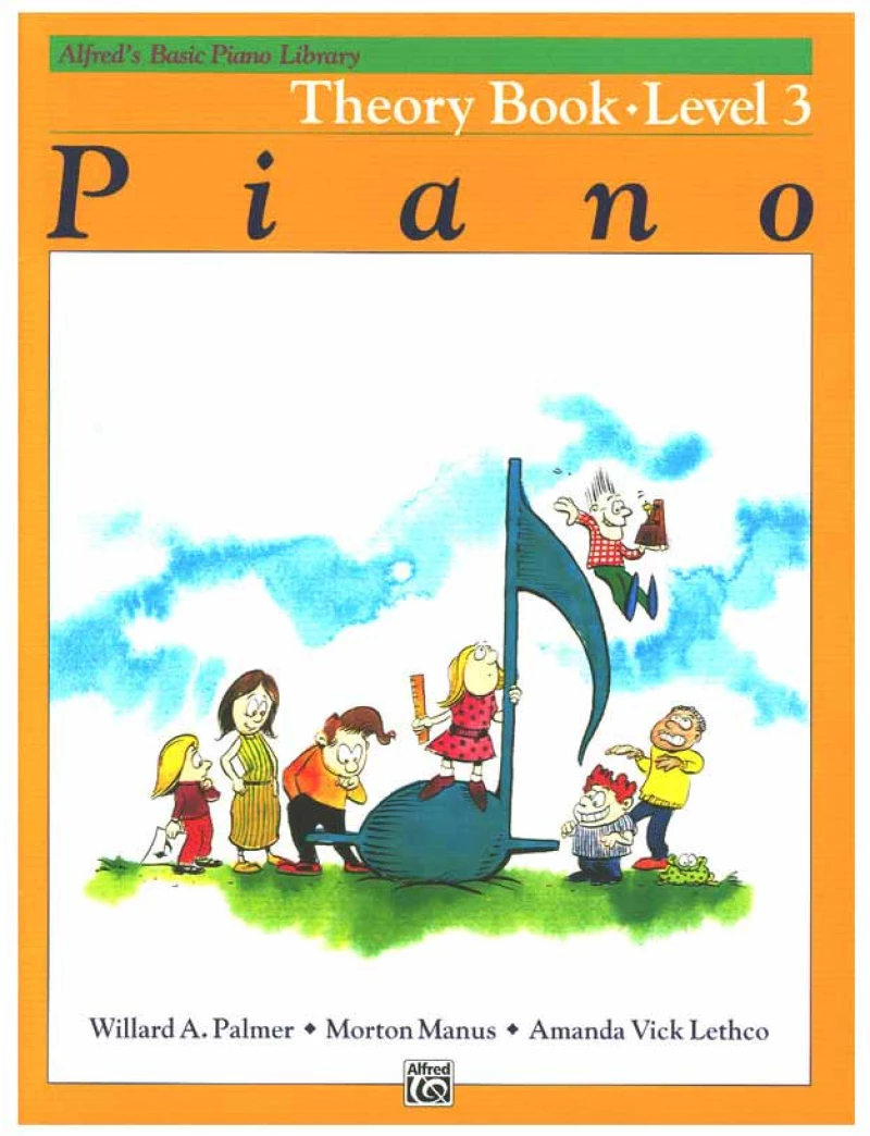 Alfred's Basic Piano Library - Theory Book, Level 3 (Αγγλική Έκδοση)